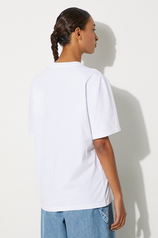 Дрехи Памучна тениска Martine Rose Classic T-Shirt 603JE01000B бял