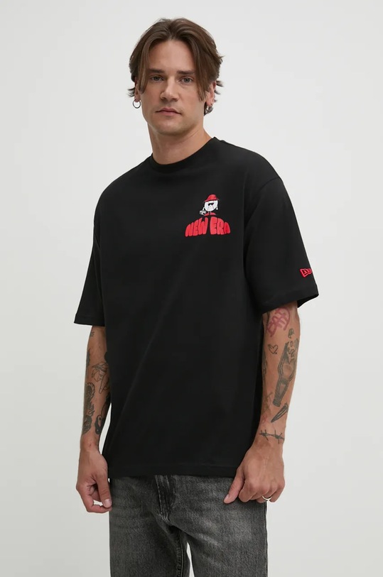 Oblečení Bavlněné tričko New Era 60564865 černá