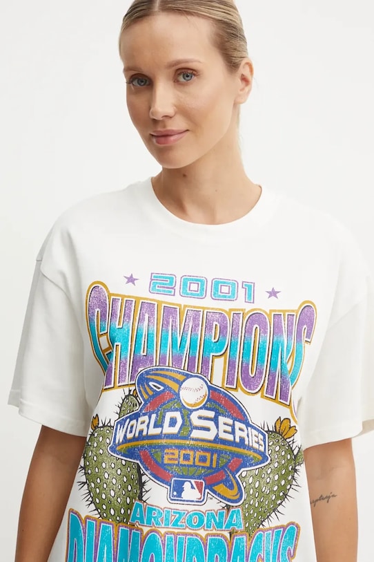 47 brand t-shirt bawełniany MLB Arizona Diamondbacks BU029TMYIHQ632880SS