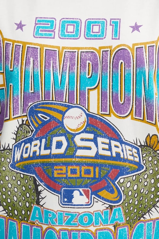 47 brand t-shirt bawełniany MLB Arizona Diamondbacks BU029TMYIHQ632880SS