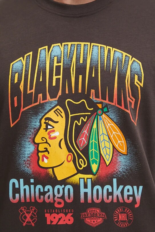 Бавовняна футболка 47 brand NHL Chicago Blackhawks HH004TMYIHQ620699C9