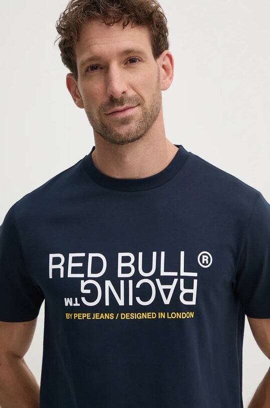 Bavlnené tričko Red Bull Racing x Pepe Jeans RU500002