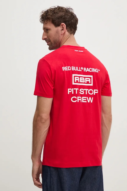Red Bull Racing x Pepe Jeans t-shirt bawełniany RU500003