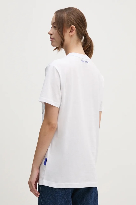 Бавовняна футболка Red Bull Racing x Pepe Jeans Red Bull Racing x Pepe Jeans RU500004 білий