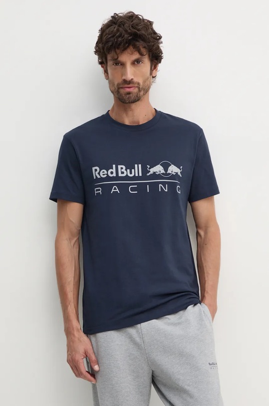 Pepe Jeans tricou din bumbac Red Bull Racing x Pepe Jeans RU500005 bleumarin AW24