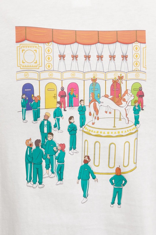 Puma tricou din bumbac PUMA X SQUID GAME 627426