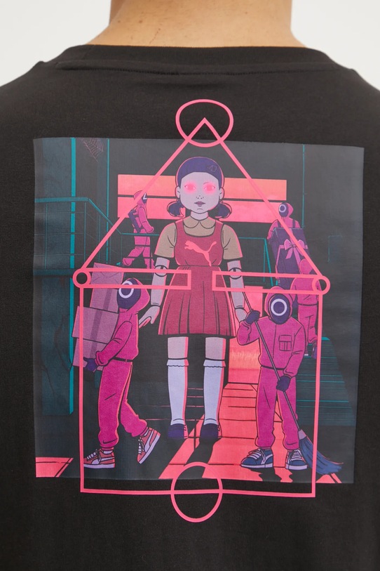 Puma tricou din bumbac PUMA X SQUID GAME 627426