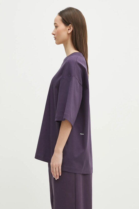 Pangaia tricou din bumbac violet 10002012
