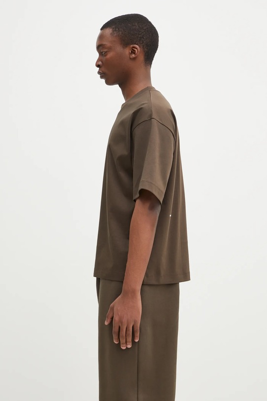 Clothing Pangaia cotton t-shirt 10002012 green