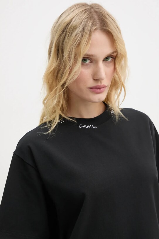 Majica kratkih rukava Heliot Emil AW24.M.09.127.BLK01