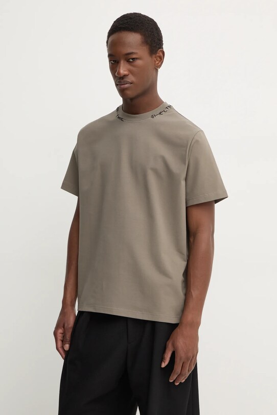 Футболка Heliot Emil AW24.M.09.127.DG23 зелений AW24