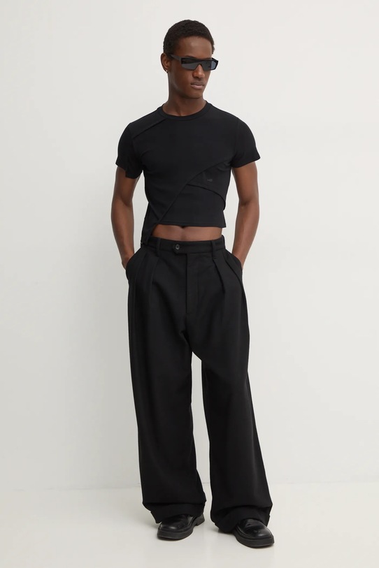 Heliot Emil tricou negru HE.W.09.024.C01.BLK01