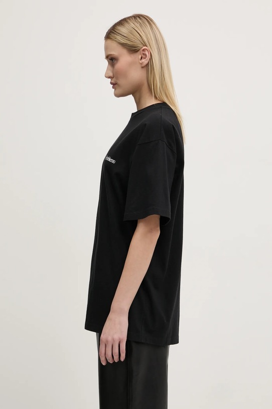 No Problemo tricou din bumbac Mini Problemo SS Tee negru NP60009.02