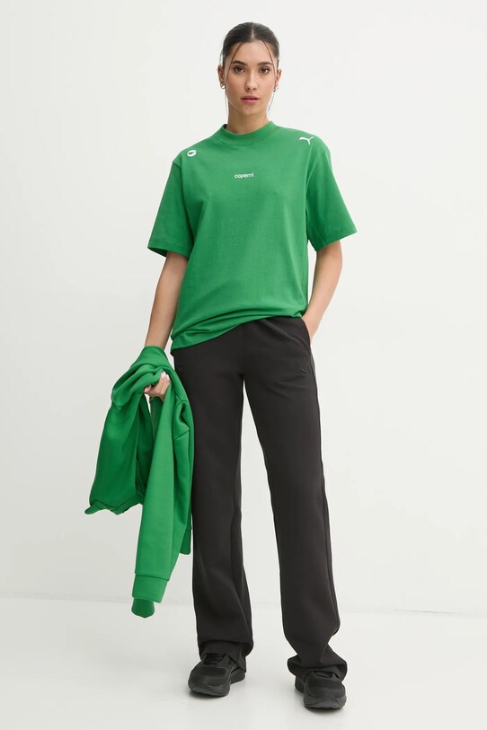 Clothing Coperni cotton t-shirt x Puma 628305 green