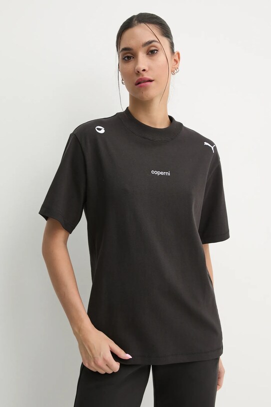 Odzież Coperni t-shirt bawełniany Coperni x Puma 628305 czarny