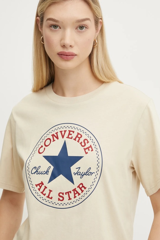 Памучна тениска Converse 10025459.A28