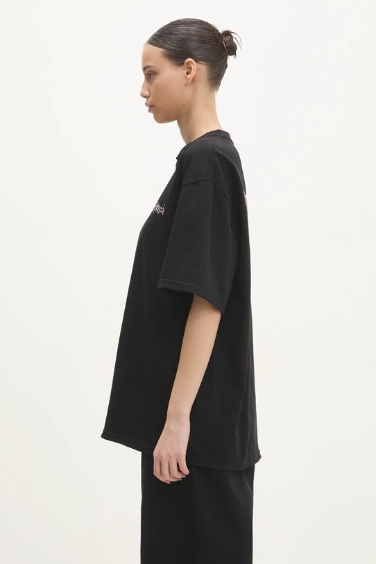 Fiorucci cotton t-shirt. Made In Heaven Print U01FMTSH102CJ01BK01 black AW24