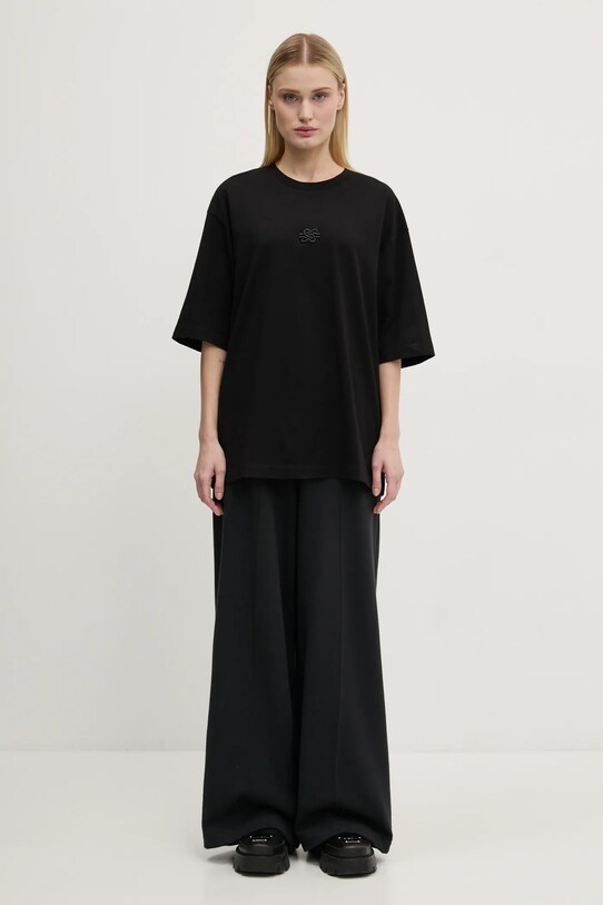 Памучна тениска Filling Pieces Boxy Embroidered 74413791861