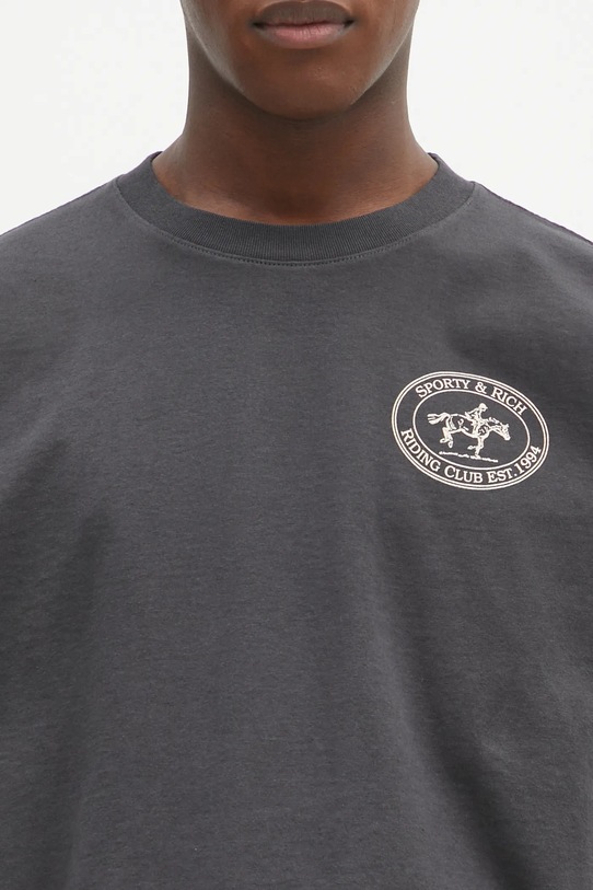 Sporty & Rich t-shirt in cotone Riding Club TO043512244BA02