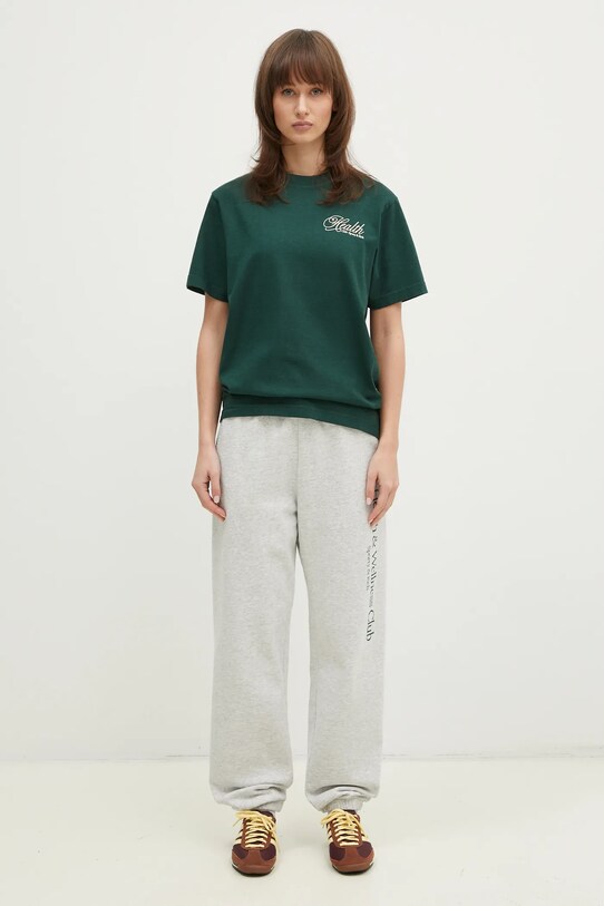 Sporty & Rich cotton t-shirt Health Script TO043511078GR10
