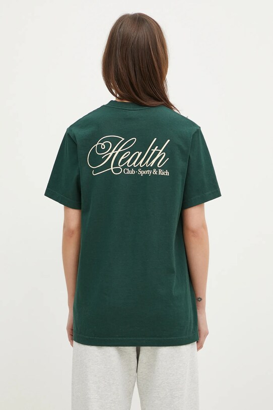 Sporty & Rich cotton t-shirt Health Script TO043511078GR10