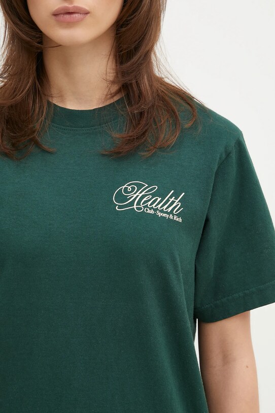Sporty & Rich cotton t-shirt Health Script TO043511078GR10