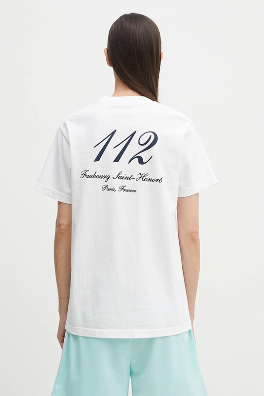 Sporty & Rich cotton t-shirt Faubourg TO043517619WH01