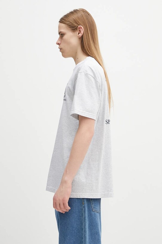 Одежда Футболка Sporty & Rich Crest Seal 100th TO043517620GY03 серый