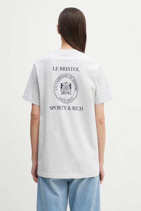 Футболка Sporty & Rich Crest Seal 100th TO043517620GY03