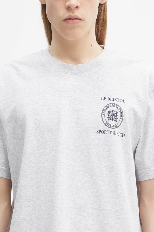 Футболка Sporty & Rich Crest Seal 100th TO043517620GY03