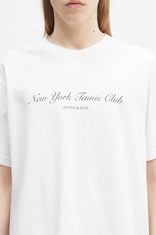 Pamučna majica Sporty & Rich NY Health Club TO043514043WH01