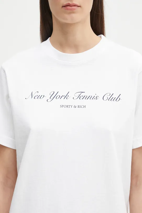 Pamučna majica Sporty & Rich NY Health Club TO043514043WH01