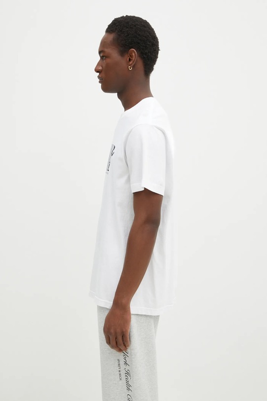 Clothing Sporty & Rich cotton t-shirt USA Wellness Club TO043506128WH01 white