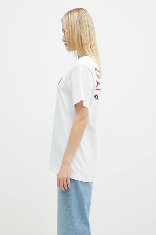 Sporty & Rich tricou din bumbac Champions alb TO043505633WH01
