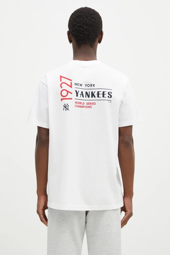 Sporty & Rich tricou din bumbac Champions TO043505633WH01 alb