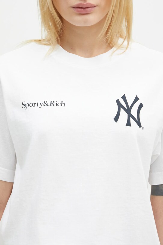 Sporty & Rich tricou din bumbac Champions TO043505633WH01