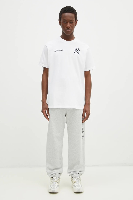 Sporty & Rich t-shirt in cotone Champions TO043505633WH01