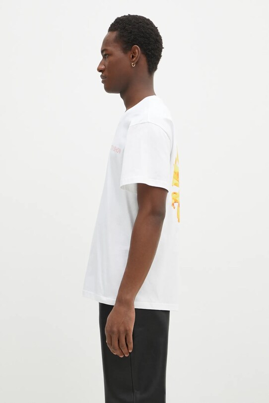 Abbigliamento JW Anderson t-shirt in cotone Best In Show Back Print T-Shirt JT0252.PG0772.001 bianco