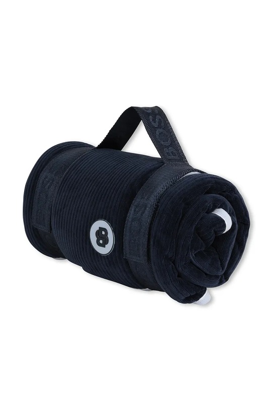 Παιδική κουβέρτα BOSS J52594 σκούρο μπλε AW25