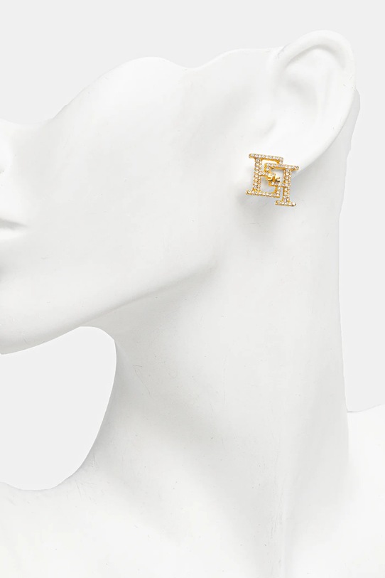 Elisabetta Franchi kolczyki OR02A56E2 złoty AW25