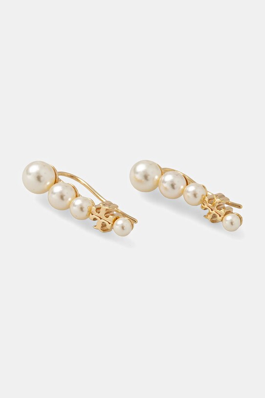 Tory Burch kolczyki Pearl 171096.137 złoty AW25