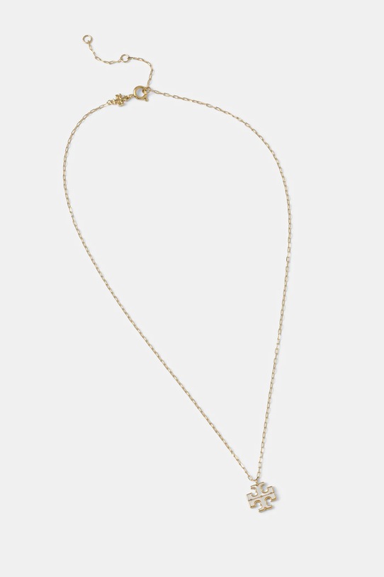 Pozlátený náhrdelník Tory Burch Kira zlatá 170626.700