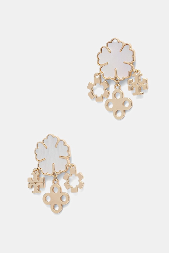 Tory Burch cercei Clover aur 168079.700