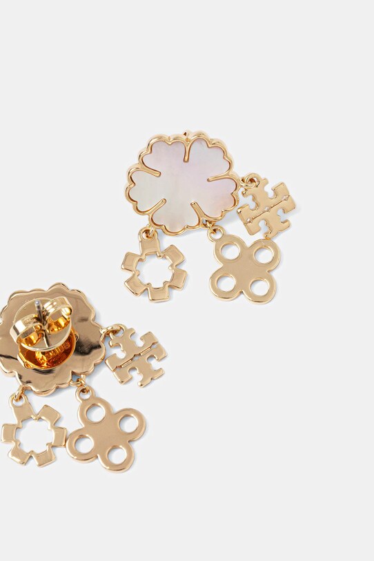 Сережки Tory Burch Clover 168079.700 золотой AW25