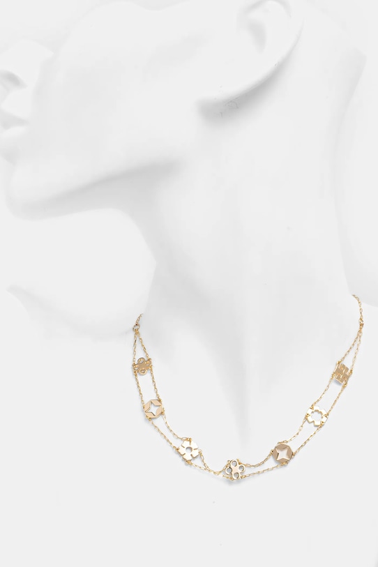 Kiegészítők Tory Burch aranyozott nyaklánc Choker Necklace 171113.720 arany