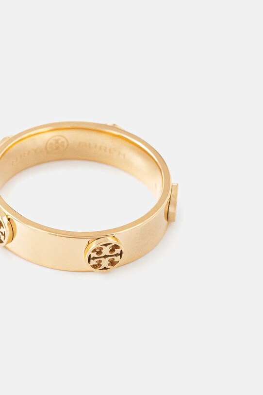 Tory Burch anello placcato oro Miller 76882.720 oro AW25
