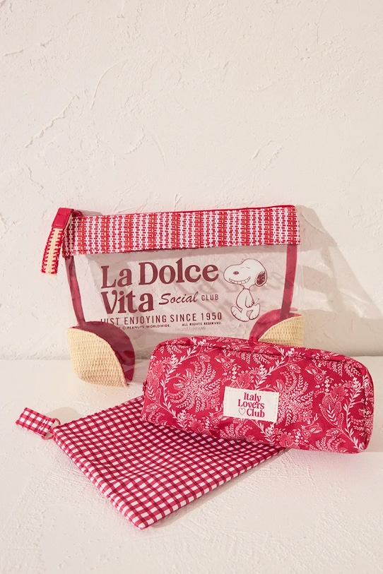 women'secret zestaw kosmetyczek czerwony 4849270