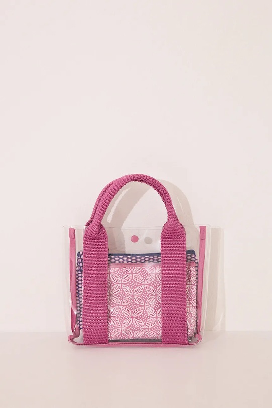 Комплект козметични чанти women'secret (3 броя) розов 4849262