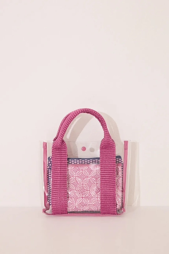 Комплект козметични чанти women'secret (3 броя) розов 4849262