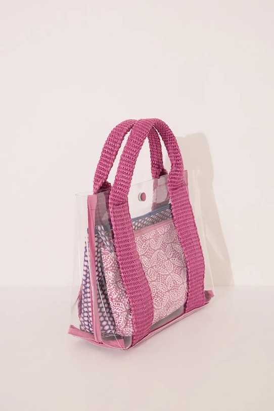 Аксесоари Комплект козметични чанти women'secret (3 броя) 4849262 розов